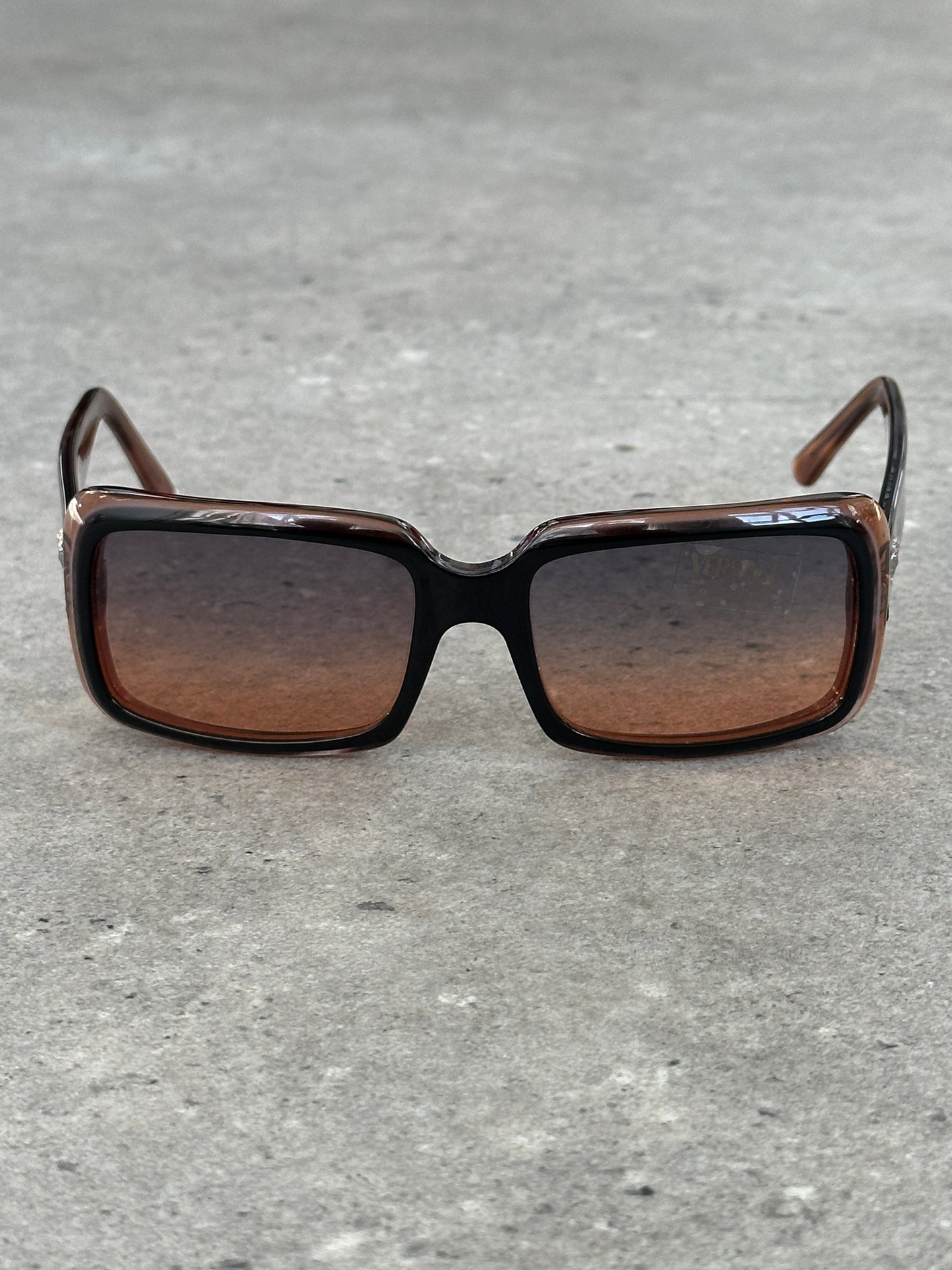 Versace 2000s Square Medusa Sunglasses