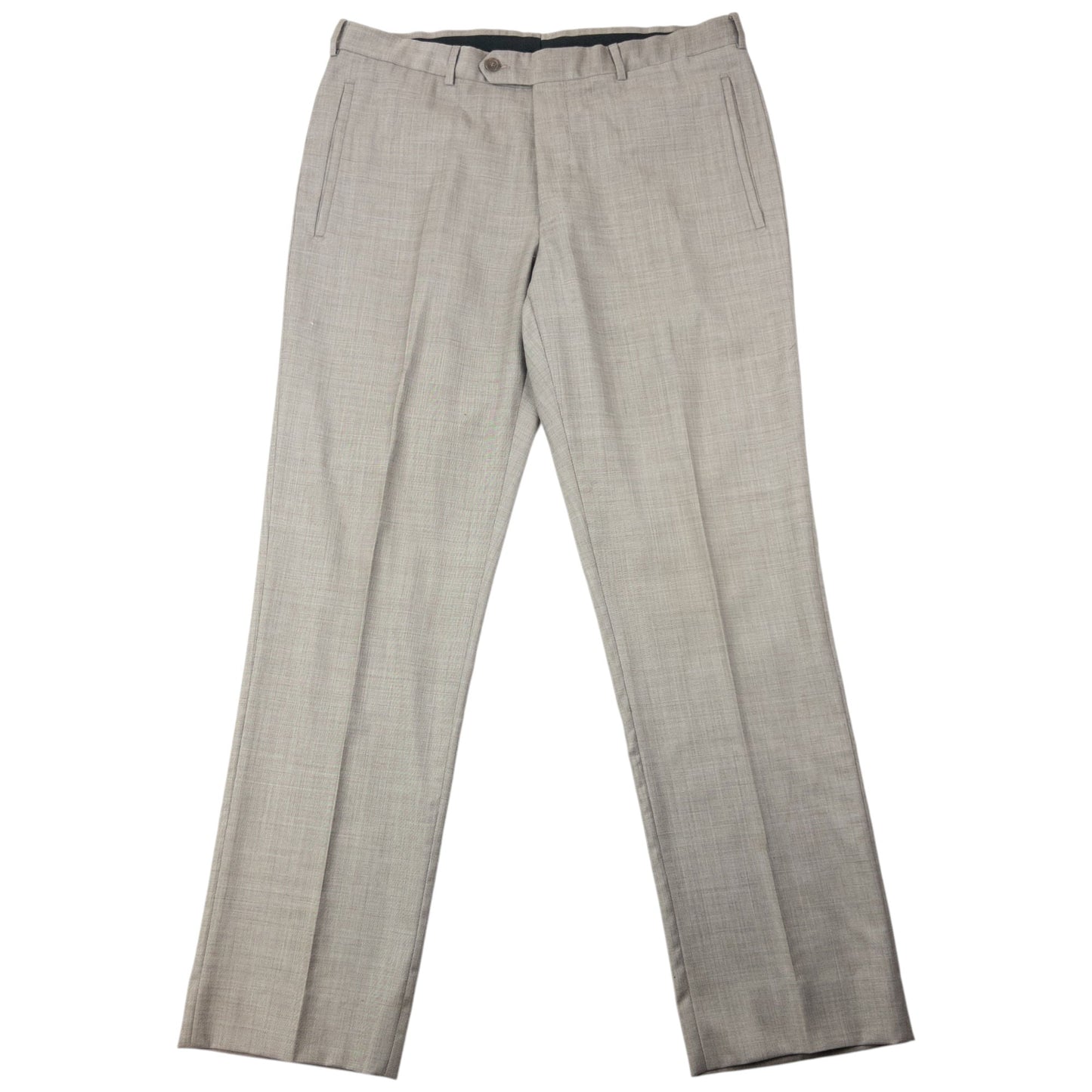 Vintage 2000s Prada Wool Jacket & Trousers Suit Set Size XL | XL, Beige