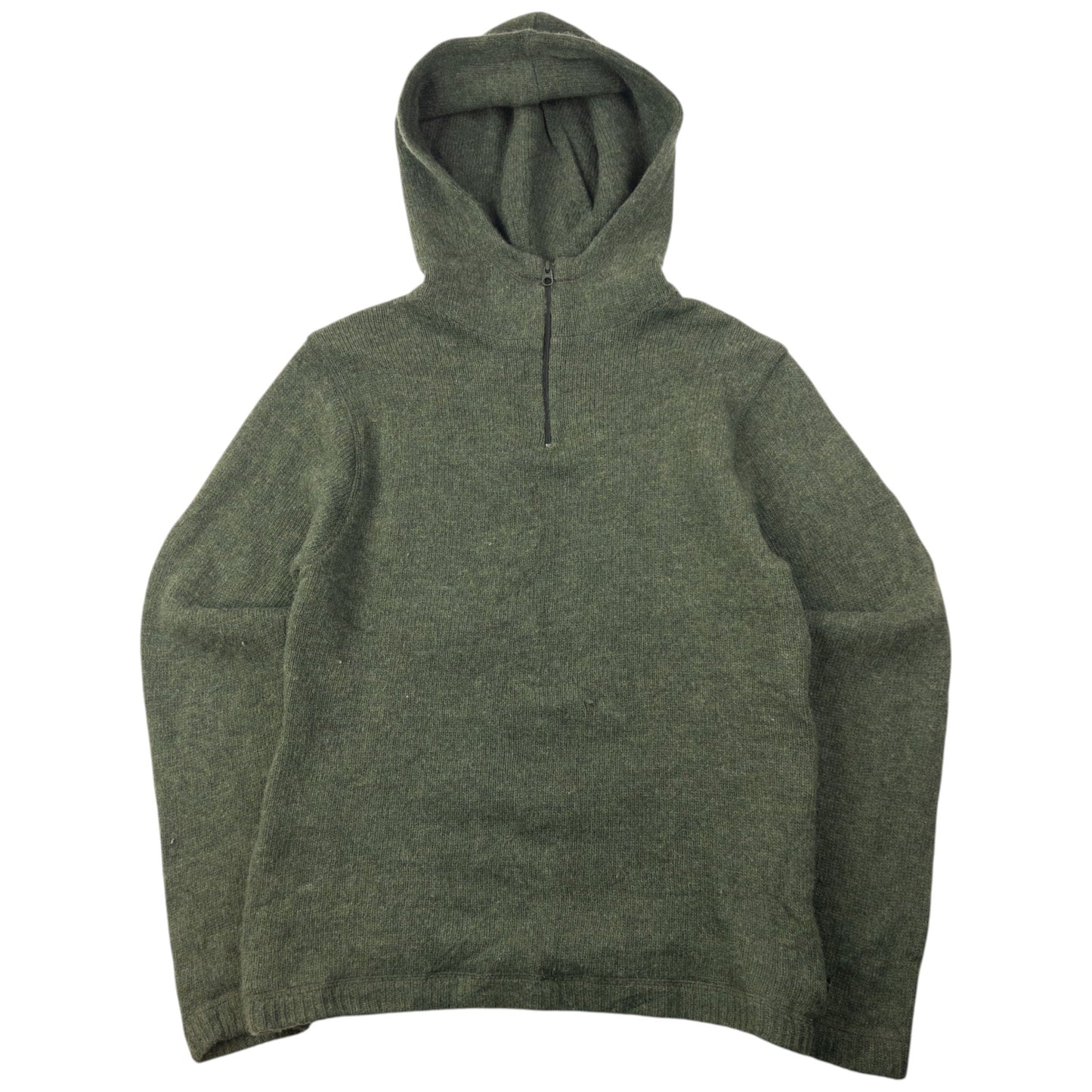 Vintage 2000s Stussy Q Zip Wool Hoodie Size S | Small, Multicoloured