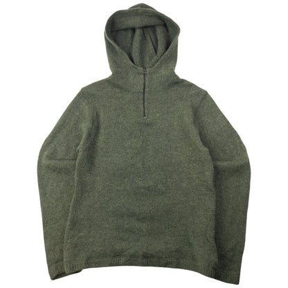 Vintage 2000s Stussy Q Zip Wool Hoodie Size S | Small, Multicoloured