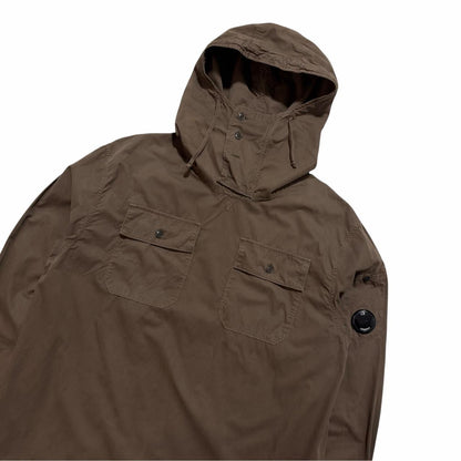 CP Company Canvas Smock Jacket | Large, Brown