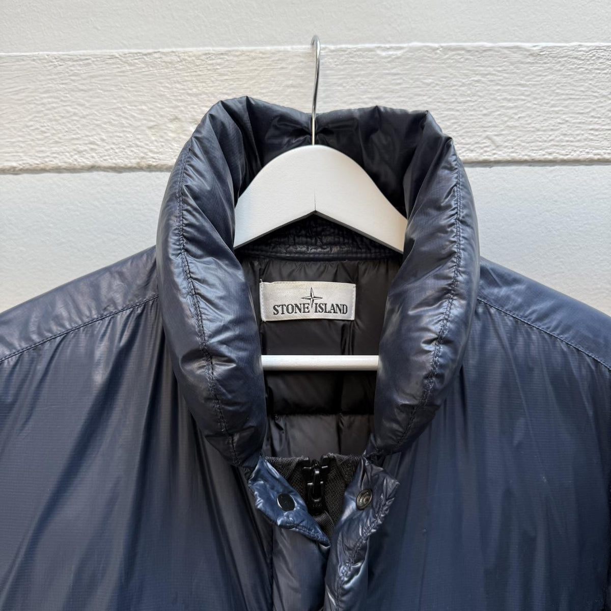 Stone Island Pertex Quantum Y Down Jacket | Large, Navy