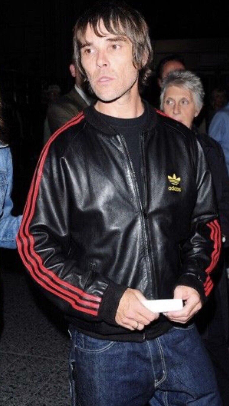 Vintage Adidas Originals A-15 Leather Jacket, Size Small | Small, Multicoloured