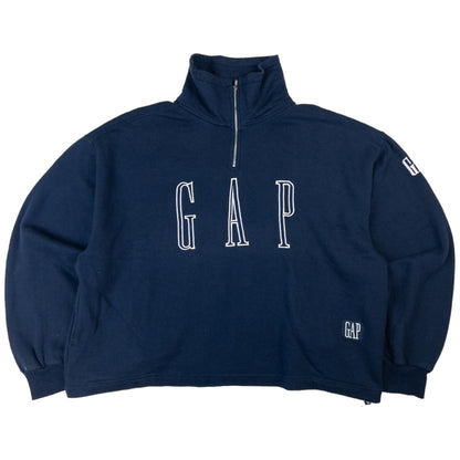 Vintage GAP Q Zip Sweatshirt Size L