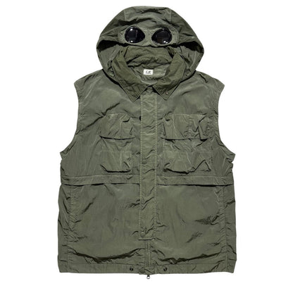 CP Company Chrome-R Transformable Jacket | Large, Olive