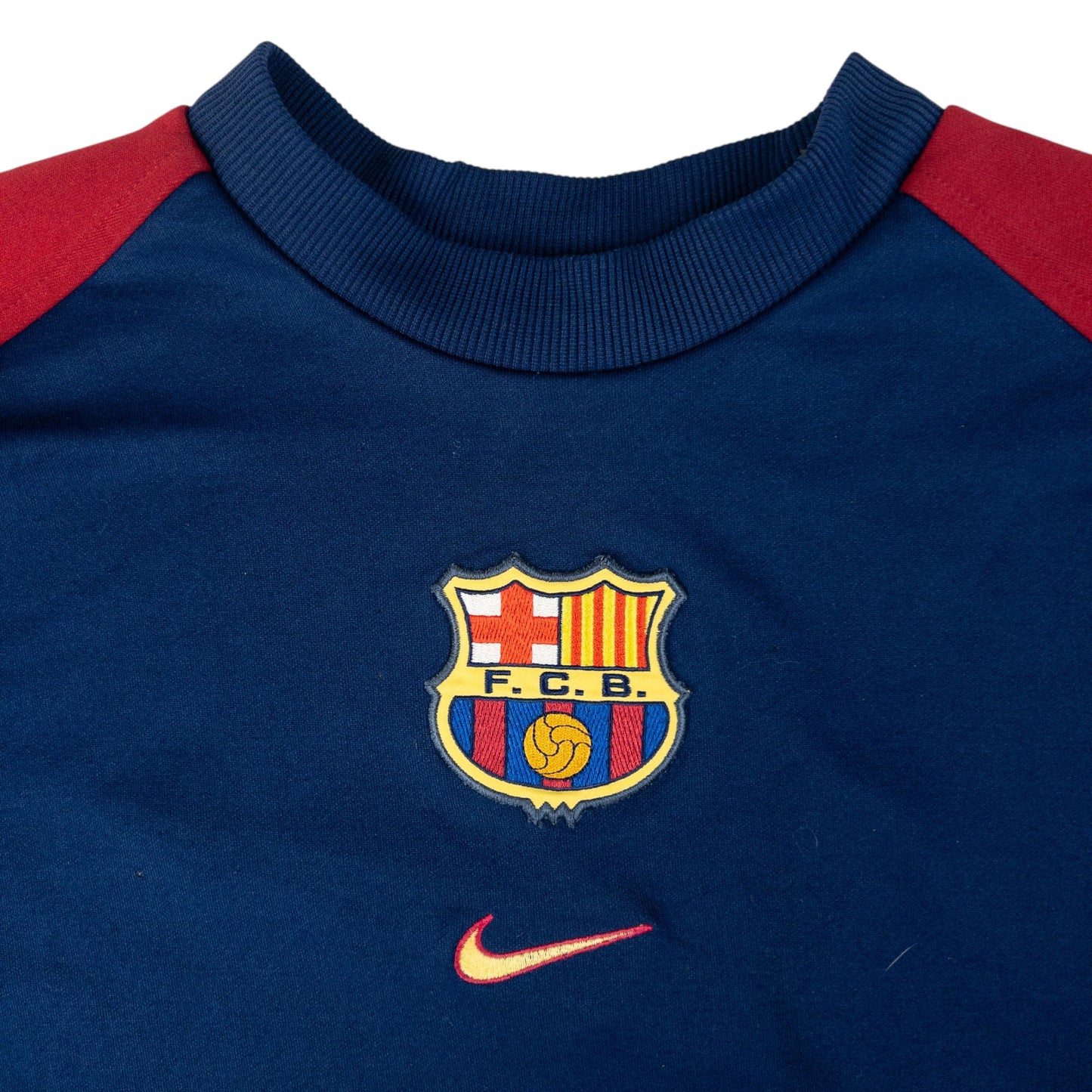 Vintage Nike FC Barcelona Sweatshirt Size M