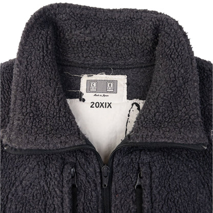 Vintage Cav Empt Zip Up Fleece Gilet Size M