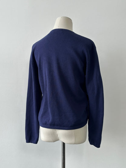 Burberry London 2000s Pure Cotton Check Cardigan - S