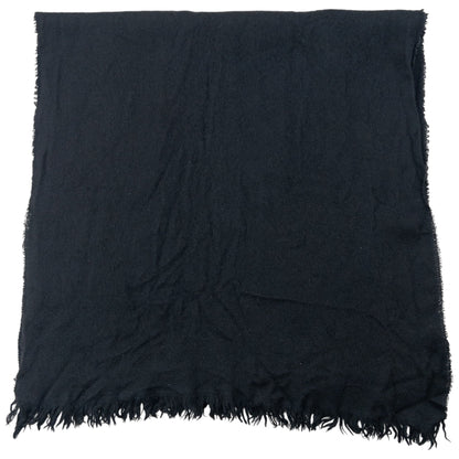 Vintage 2000s Gucci Monogram Wool Scarf | O/S, Black