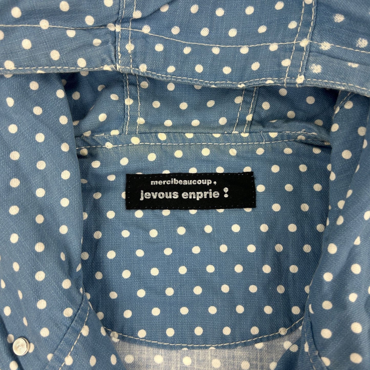 Vintage Mercibeaucoup By Issey Miyake Polka Dot Hooded Jacket Size M