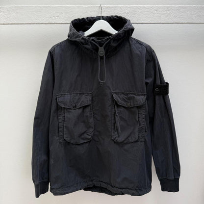 Stone Island Ghost Smock Pullover Jacket (S) | Small, Black