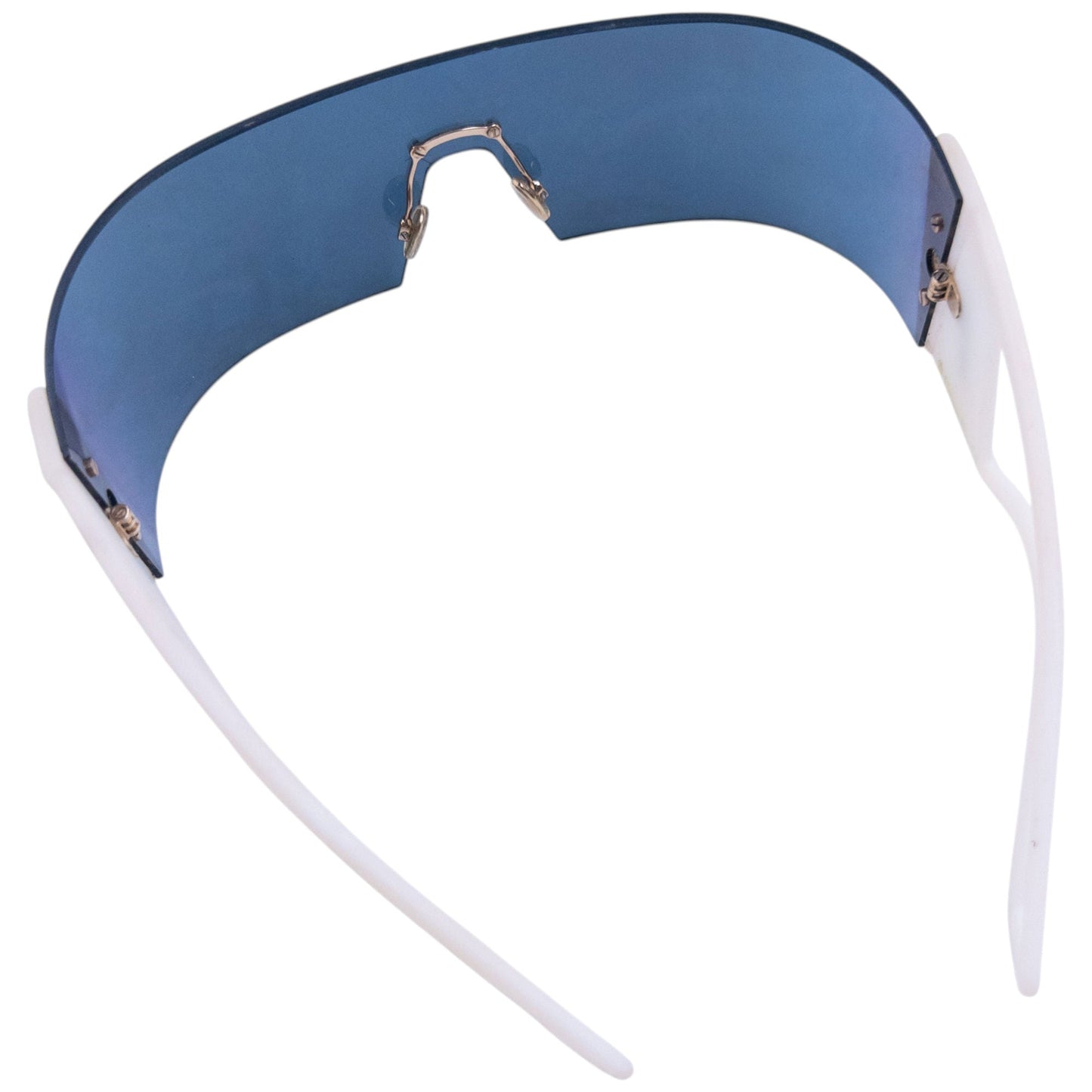 Vintage Dior KALEIDIORSCOPIC Shield Sunglasses | O/S, Iridescent