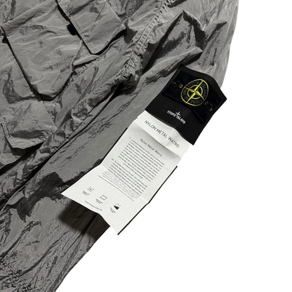 Stone Island Nylon Metal Watro Multipocket Jacket | XXXL, Silver