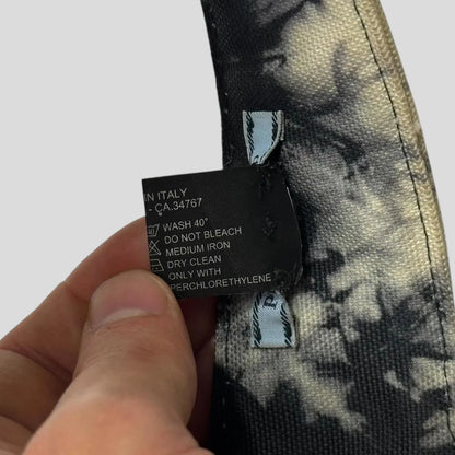 Prada Milano Tie-Dye Triangle Logo Visor Cap - M