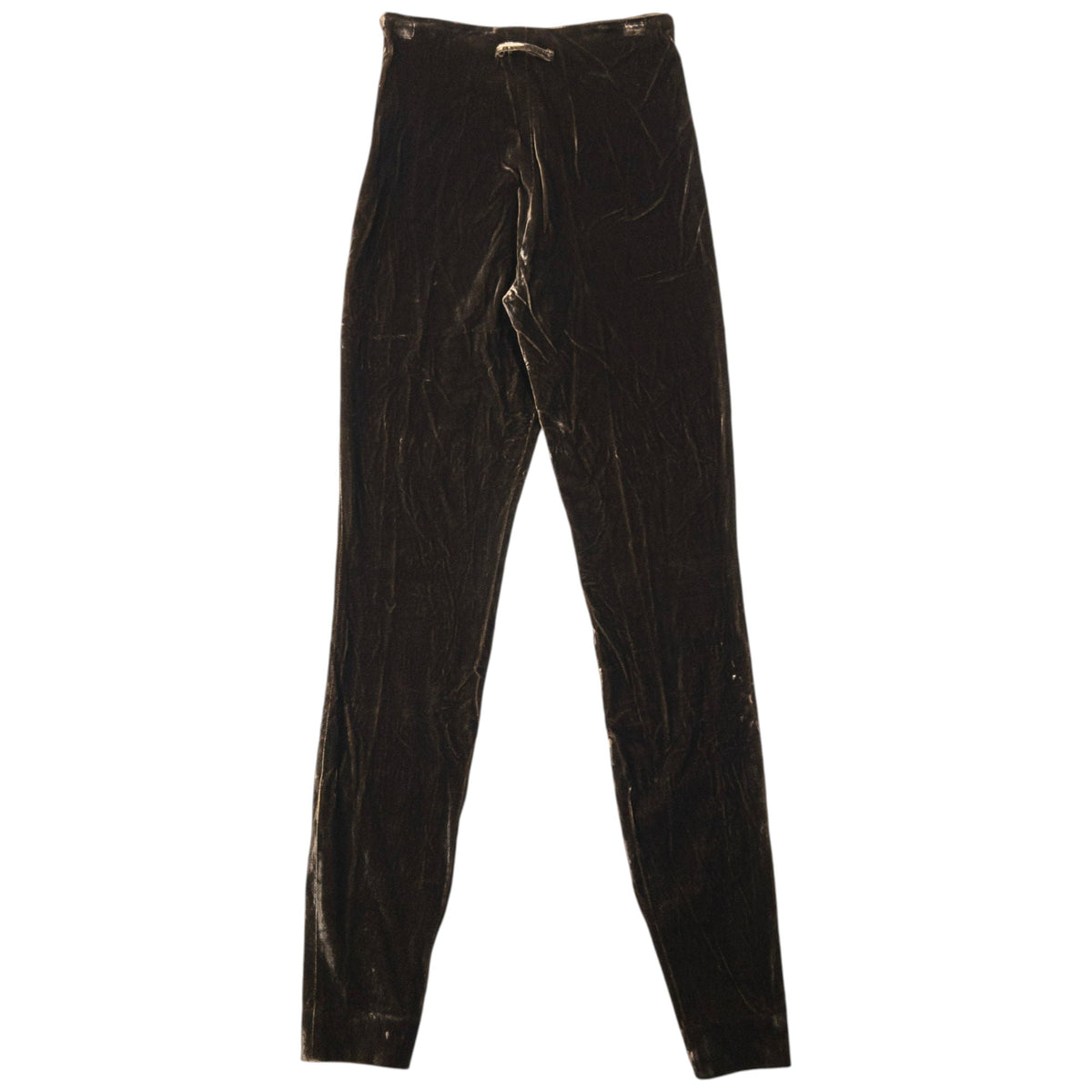 Vintage 90s Jean Paul Gaultier Femme Velour Trousers Womens Size W24 | W24, Brown