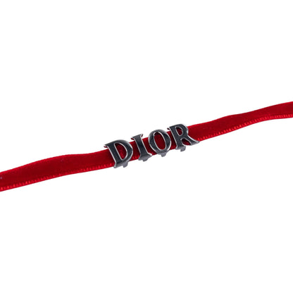 Vintage Dior Velvet Ribbon Bracelet