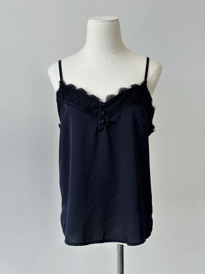 Vintage 2000s Lace Cami Top - M