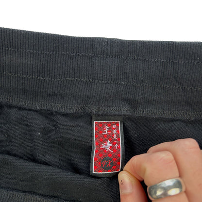 Vintage Koi FIsh Japanese Embroidered Shorts Size W38
