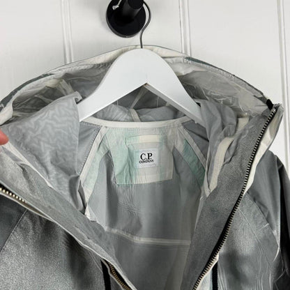 C.P. Company Tracery Jacket Grey Graphic – Size 50 (L) | Large, Grey