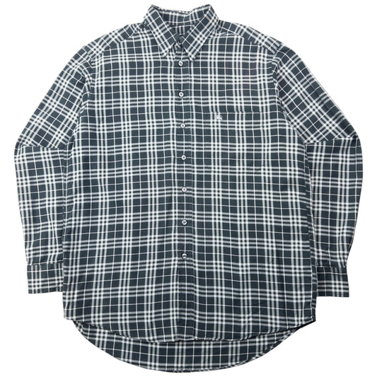 Vintage 2000s Burberry Nova Check Long Sleeve Button Up Shirt Size L | Large, Multicoloured