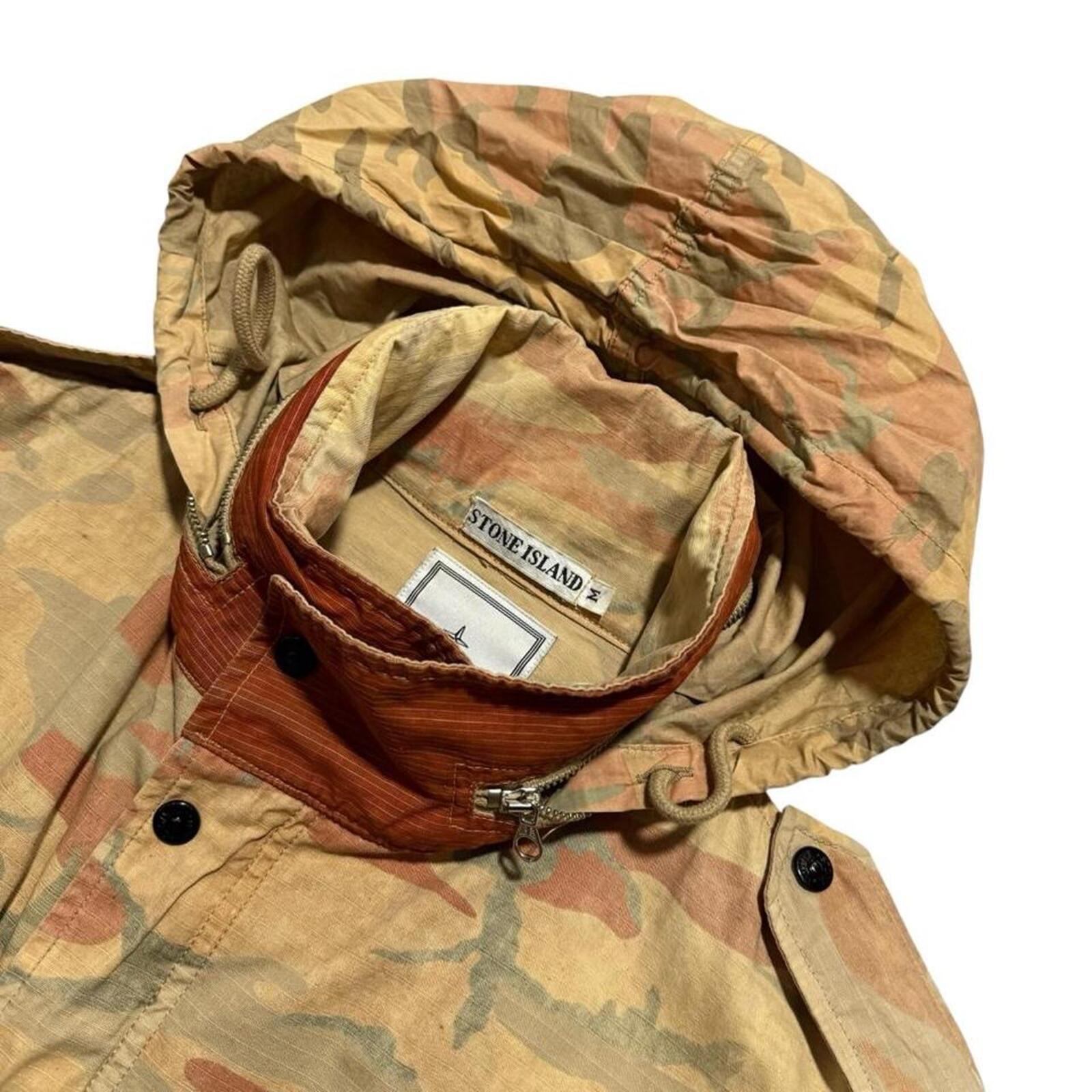 Stone Island S/S 1990 Ice Camo Field Jacket | Medium, Camo
