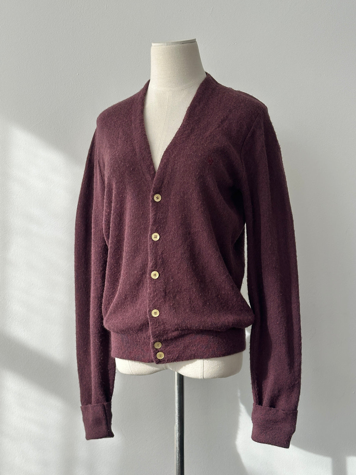 Christian Dior 1990s Knit Logo Cardigan - S