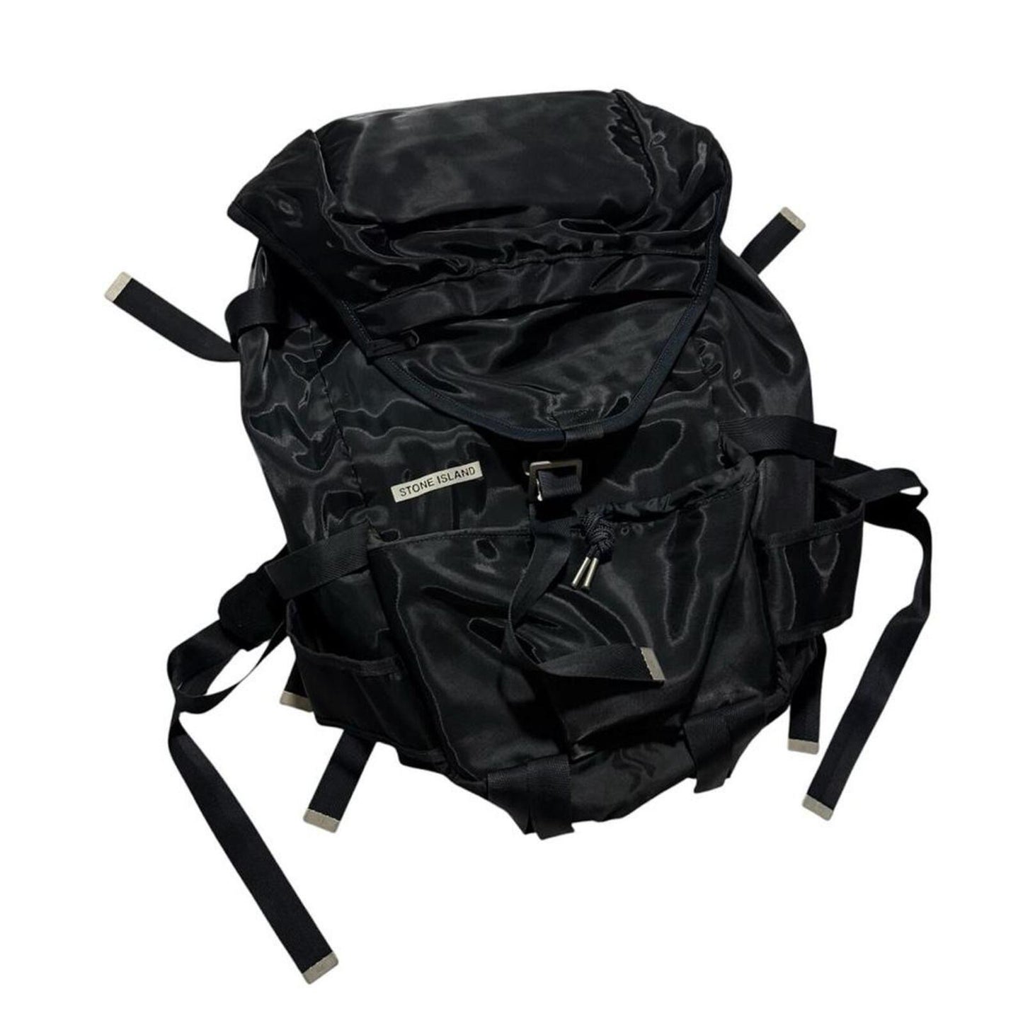Stone Island S/S 2000 Nylon Backpack | O/S, Black