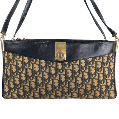 Vintage Dior Monogram Shoulder Bag