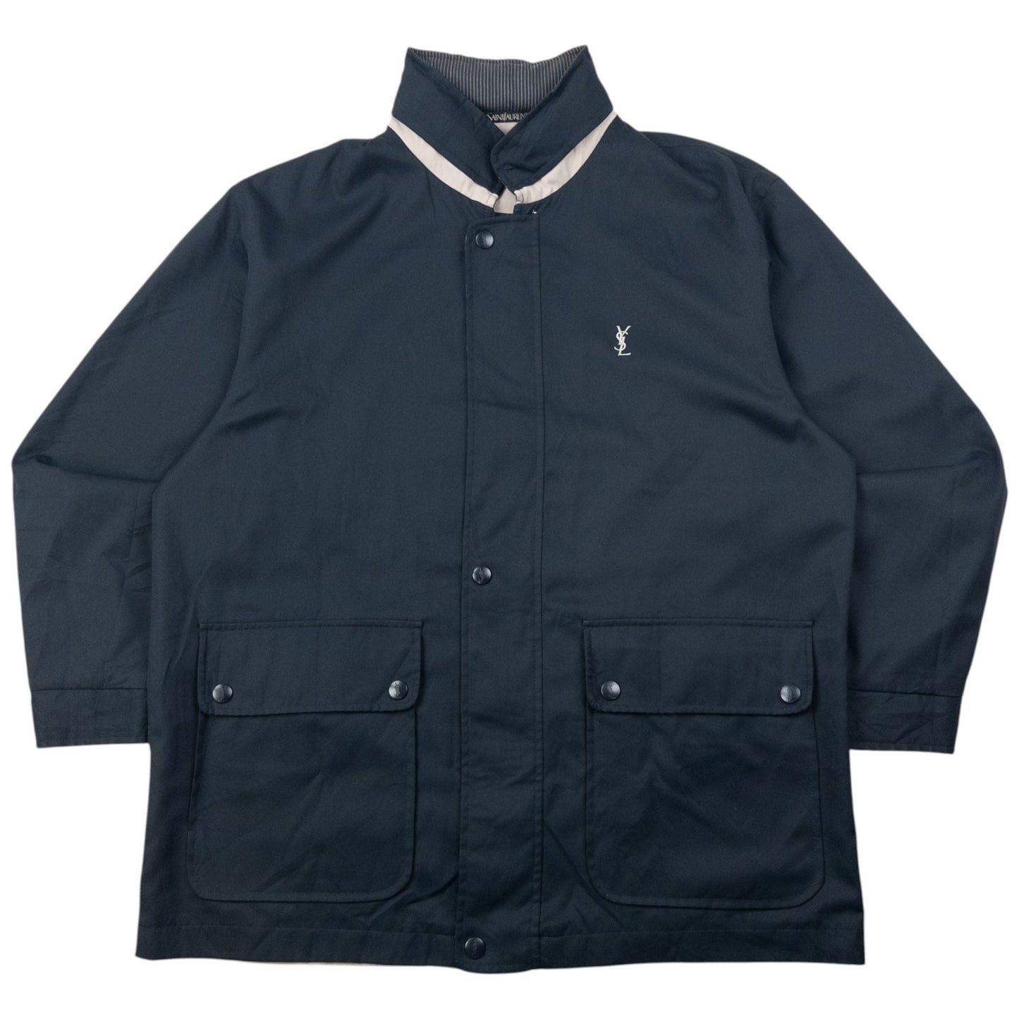 Vintage 2000s YSL Yves Saint Laurent Reversible Jacket Size L