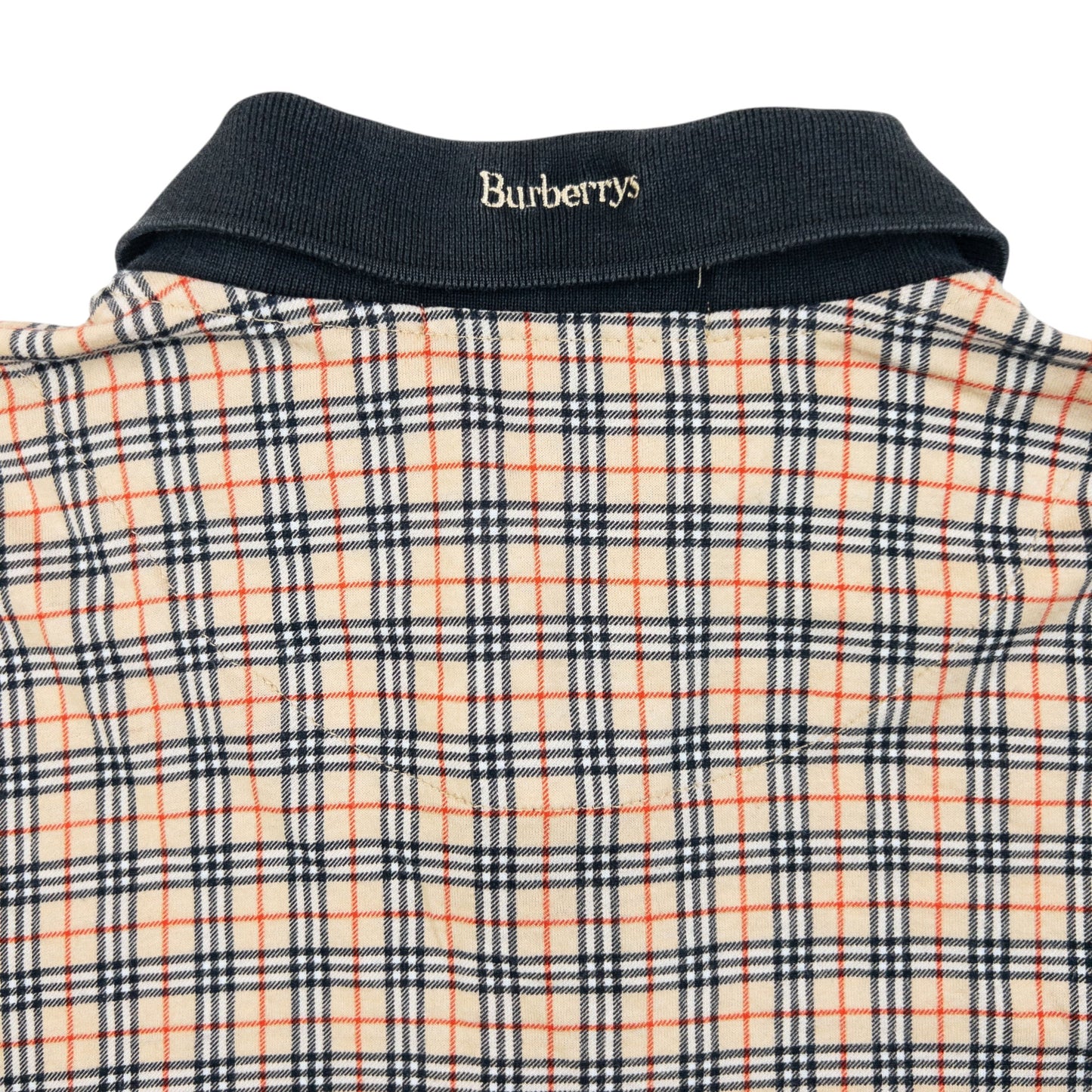 Vintage 90s Burberry Nova Check Polo Shirt Size L | Large, Multicoloured