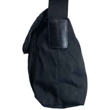 Vintage 2000s Prada Crossbody Bag | O/S, Black