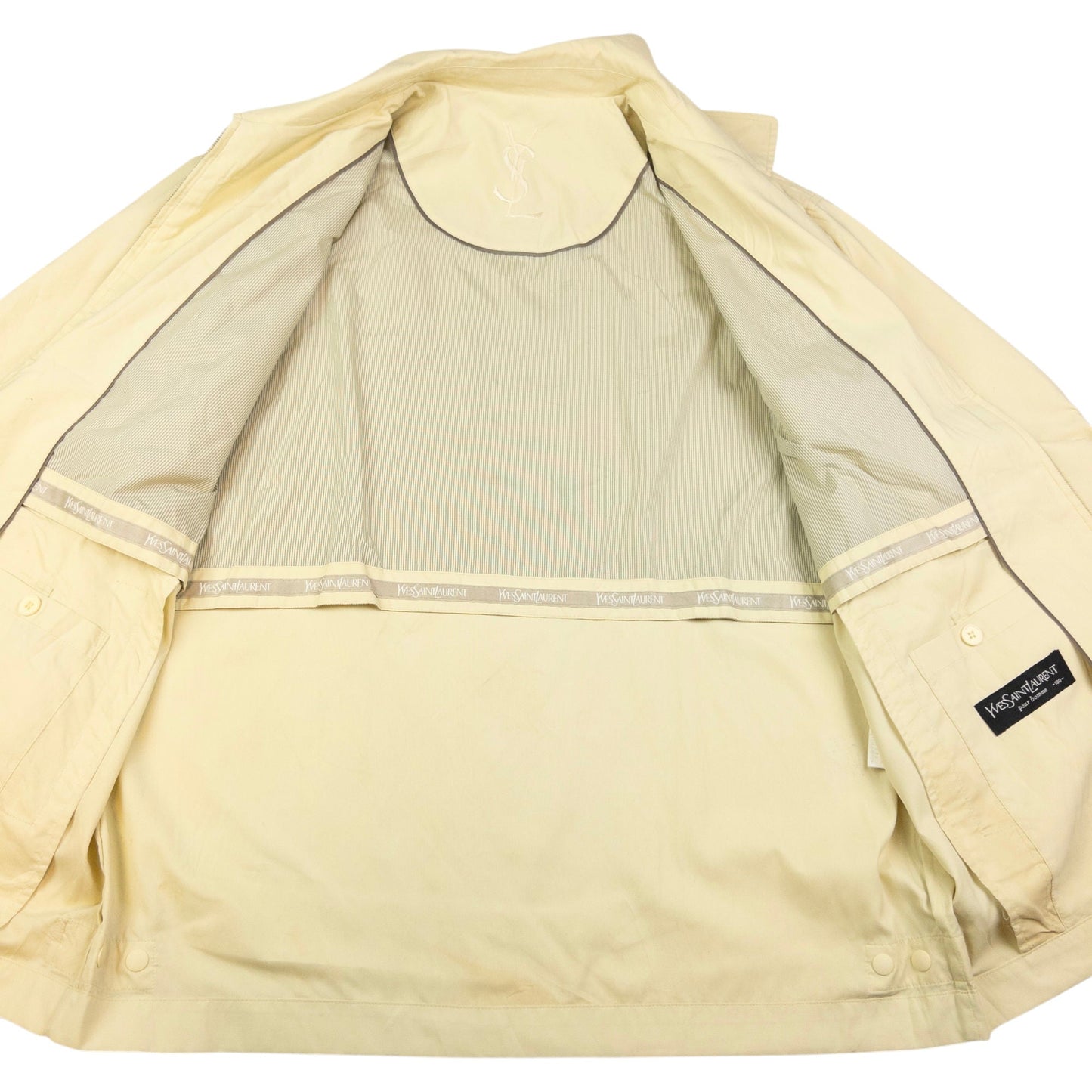Vintage YSL Yves Saint Laurent Harrington Jacket Size M