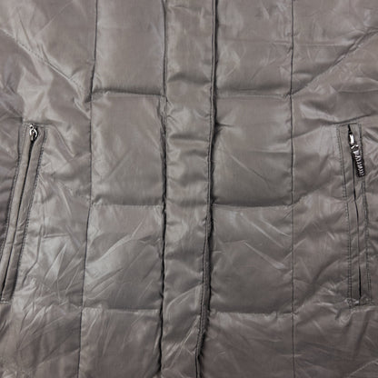 Vintage 90s Balmain Zip Up Padded Rain Jacket Size M | Medium, Grey