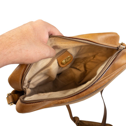 Vintage Gucci Monogram Crossbody Bag