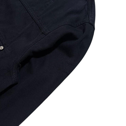 Stone Island Supreme Navy Bull Denim Jacket | Large, Navy