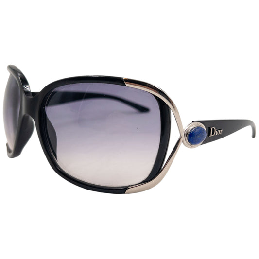 Vintage 2000s Dior Oversized Sunglasses | O/S, Black