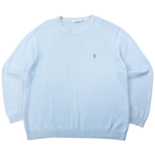 Vintage 2000s YSL Yves Saint Laurent Knitted Jumper Size XL