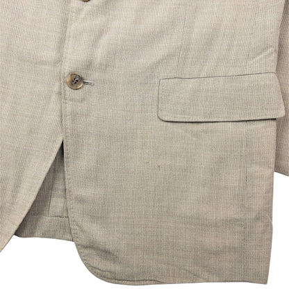 Vintage 90s Yohji Yamamoto D'Urban A.A.R Blazer Jacket Size M | Medium, Beige
