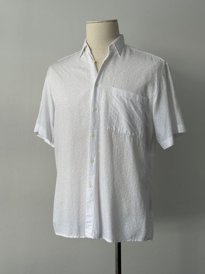 Vintage 2000s Cotton Short Sleeve Woven Shirt - S