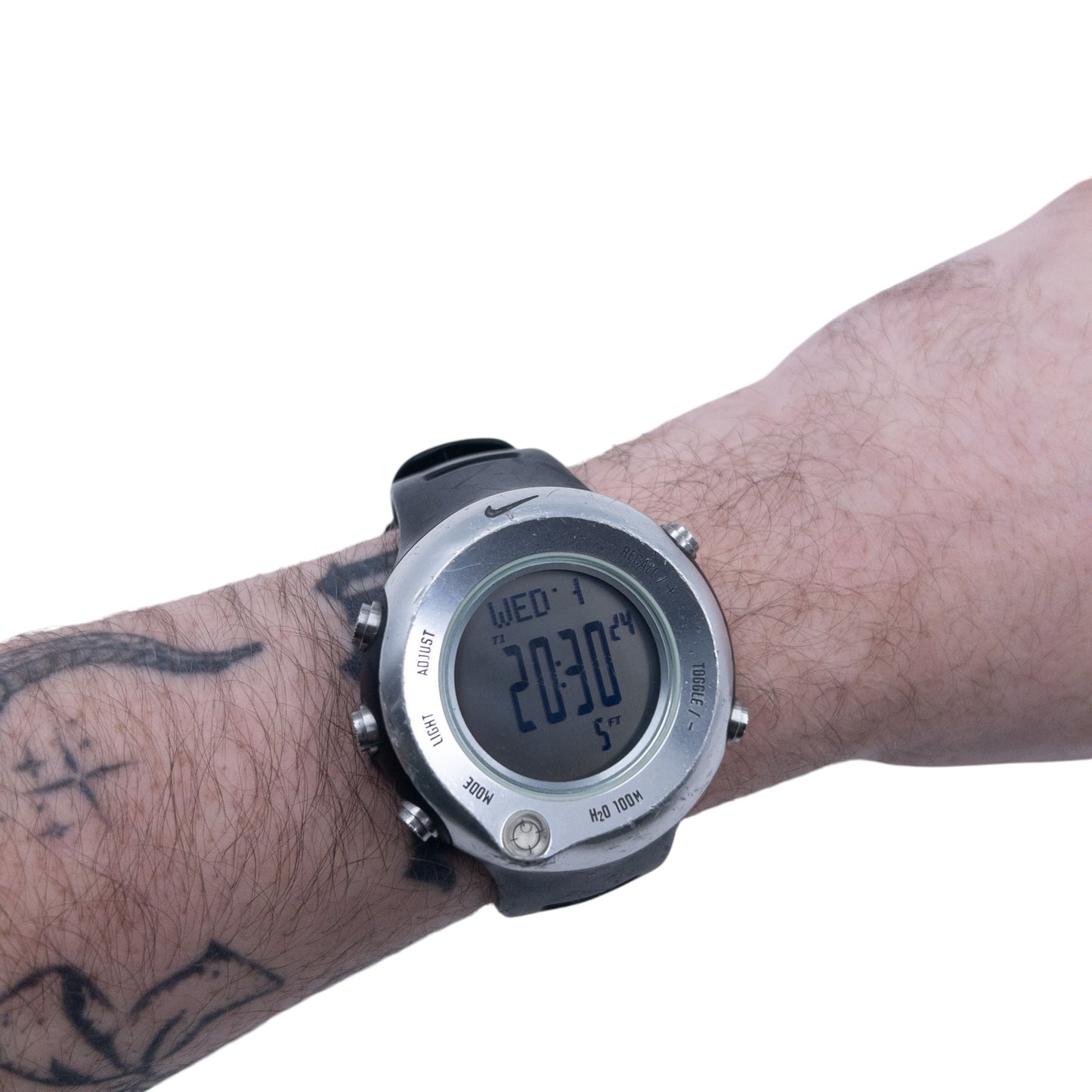 Vintage Nike Oregon Series Digital Metal Watch