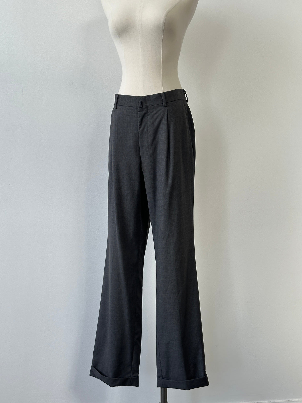 Loro Piana x Durban 1990s Pure Wool Straight Leg Suit - 38S/W30
