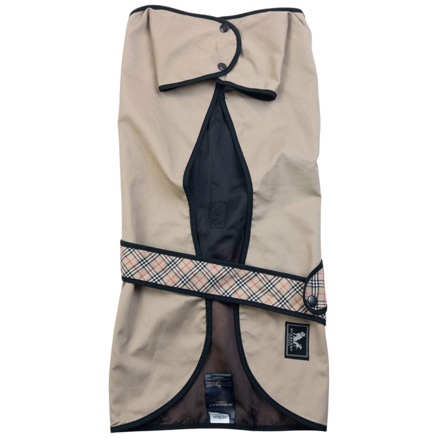 Vintage 2000s Burberry Nova Check Dog Jacket | O/S, Beige
