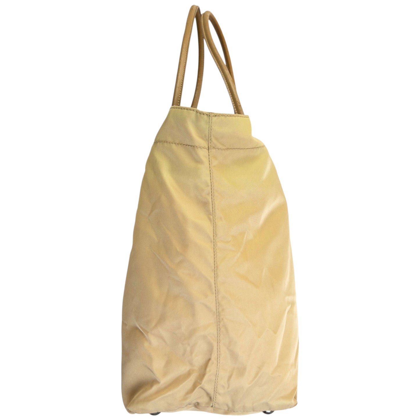 Vintage 2000s Prada Shoulder Bag | O/S, Beige