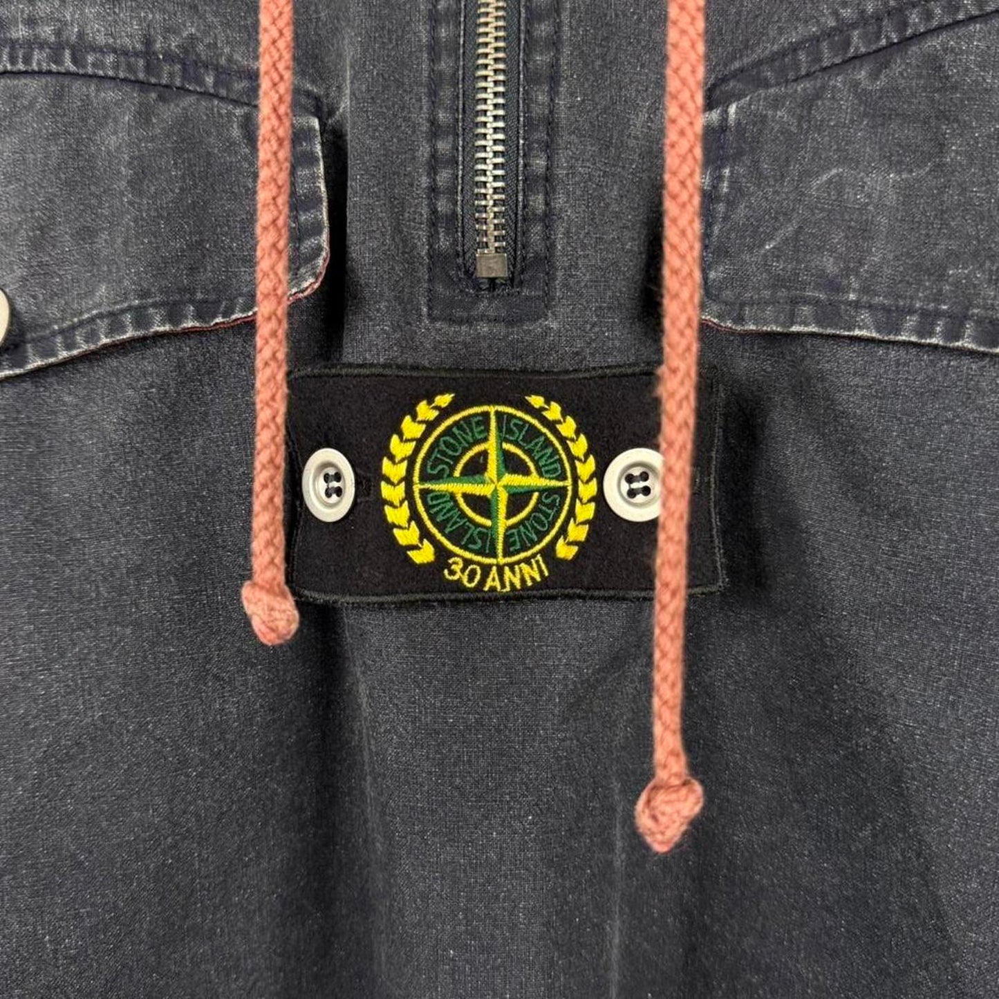 Stone Island Tela Stella 30th Anniversary Smock Jacket (M) | Medium, Red