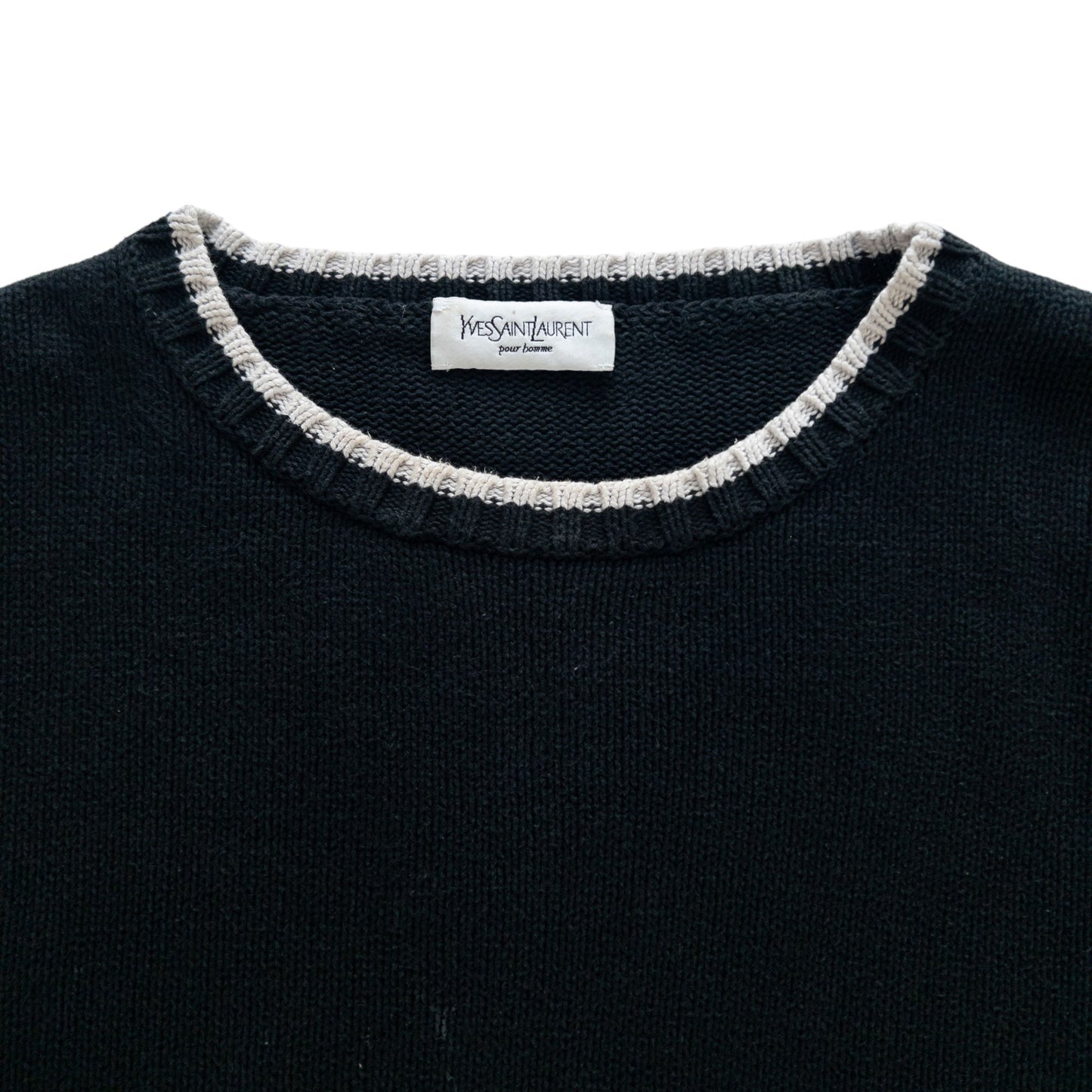 Vintage YSL Yves Saint Laurent Knit Jumper Size L