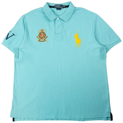 Vintage Polo Ralph Lauren County Riders & Jockey Club Polo Shirt Size XL