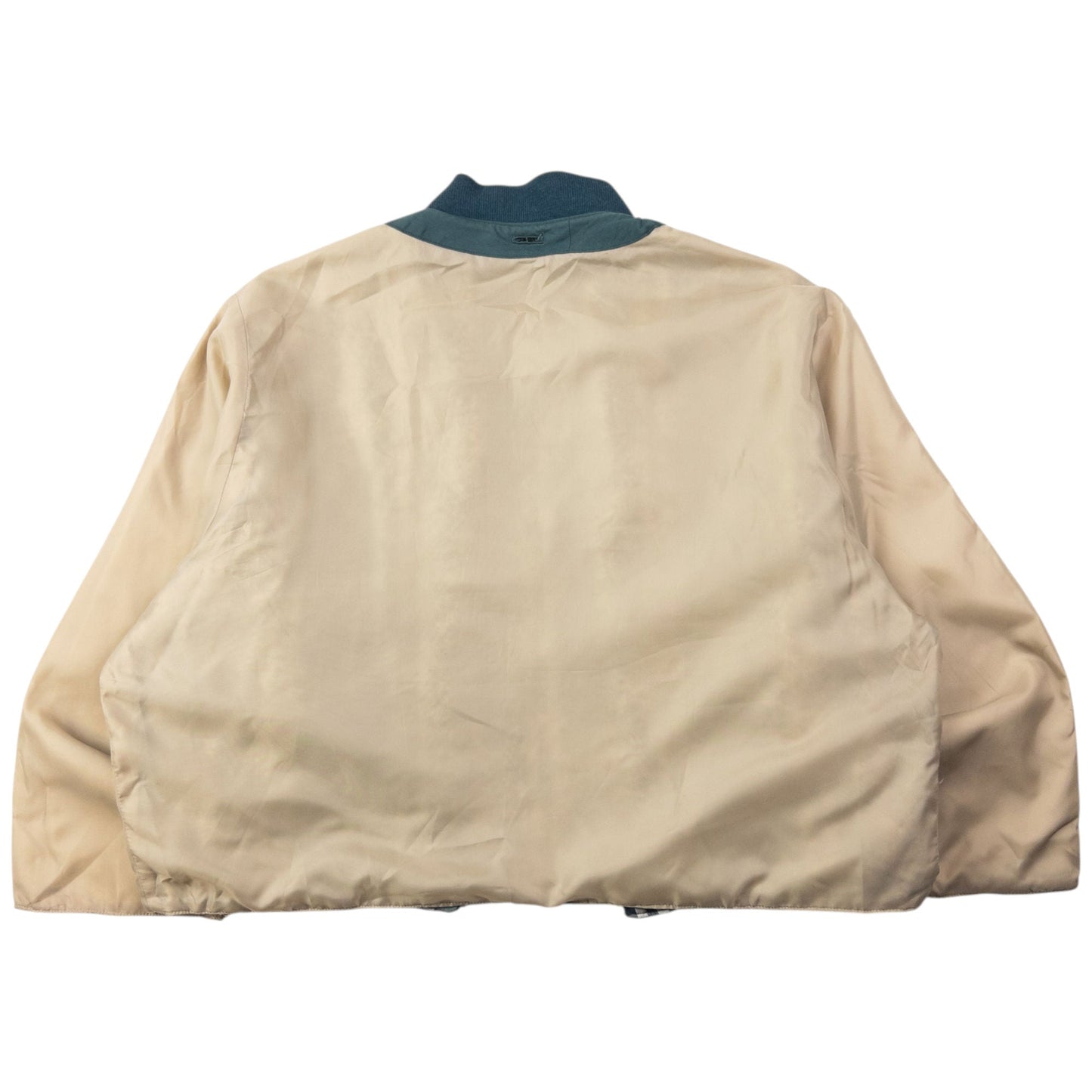 Vintage 90s Burberry Nova Check Lined Cropped Jacket Womens Size S | Small, Beige