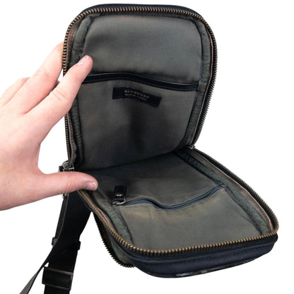 Vintage 2000s Burberry Black Label Sling Bag | O/S, Black