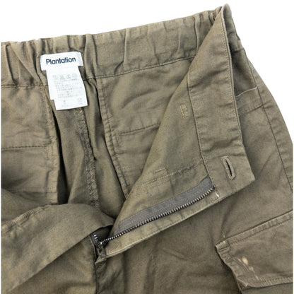 Vintage 90s Plantation By Issey Miyake Cargo Trousers Size W30 | W30, Beige