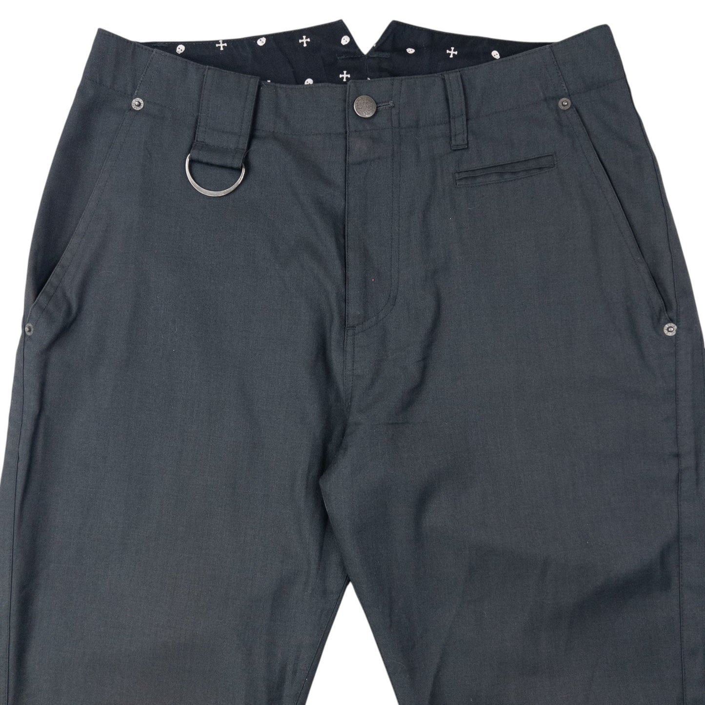 Vintage 2000s PPFM Roll Cuff Trousers Size W32 | W32, Grey